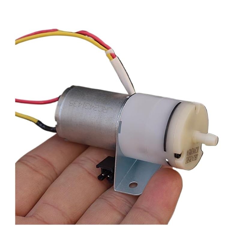 JQB2438 DC 24V Large Flow Small 370 Electronic Starter Air Pump Diaphragm with Bracket DIY