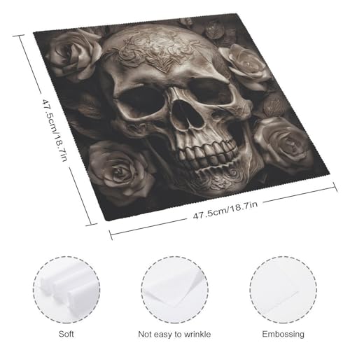 Serviettes de table en cuir lavables de qualité supérieure pour dîners chics - 3