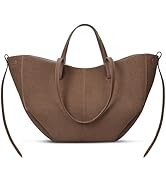 TIAASTAP Hobo Handtasche Damen Burgundy - Große Shopper Tasche Mit Reißverschluss