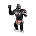 Sanfiyya 1pc Realista King Kong Juguetes de simulación Chimpancé Modelo sólido Negro orangután Figura decoración del hogar King Kong Juguetes para los niños