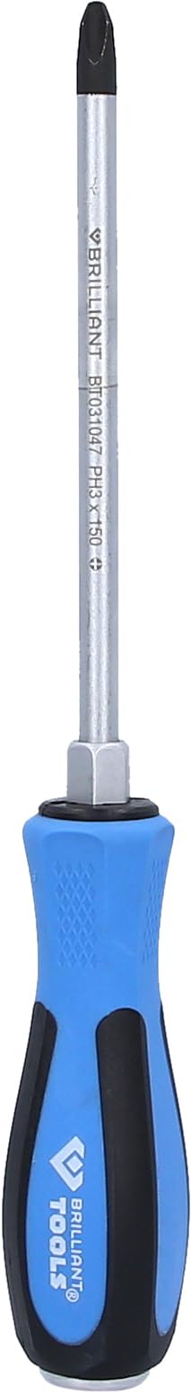 BRILLIANT TOOLS BT031051 Flat Screwdriver with Impact Protection Cap, 6 x 100 mm [Powered by KS TOOLS] — view 16