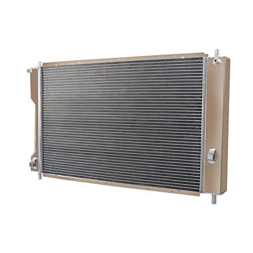 CoolingSky 3 row Full Aluminum Radiator for 2007-2017 Chevy Equinox Suzuki XL-7 Torrent GMC Terrain 4CYL 2.4L V6 3.6L