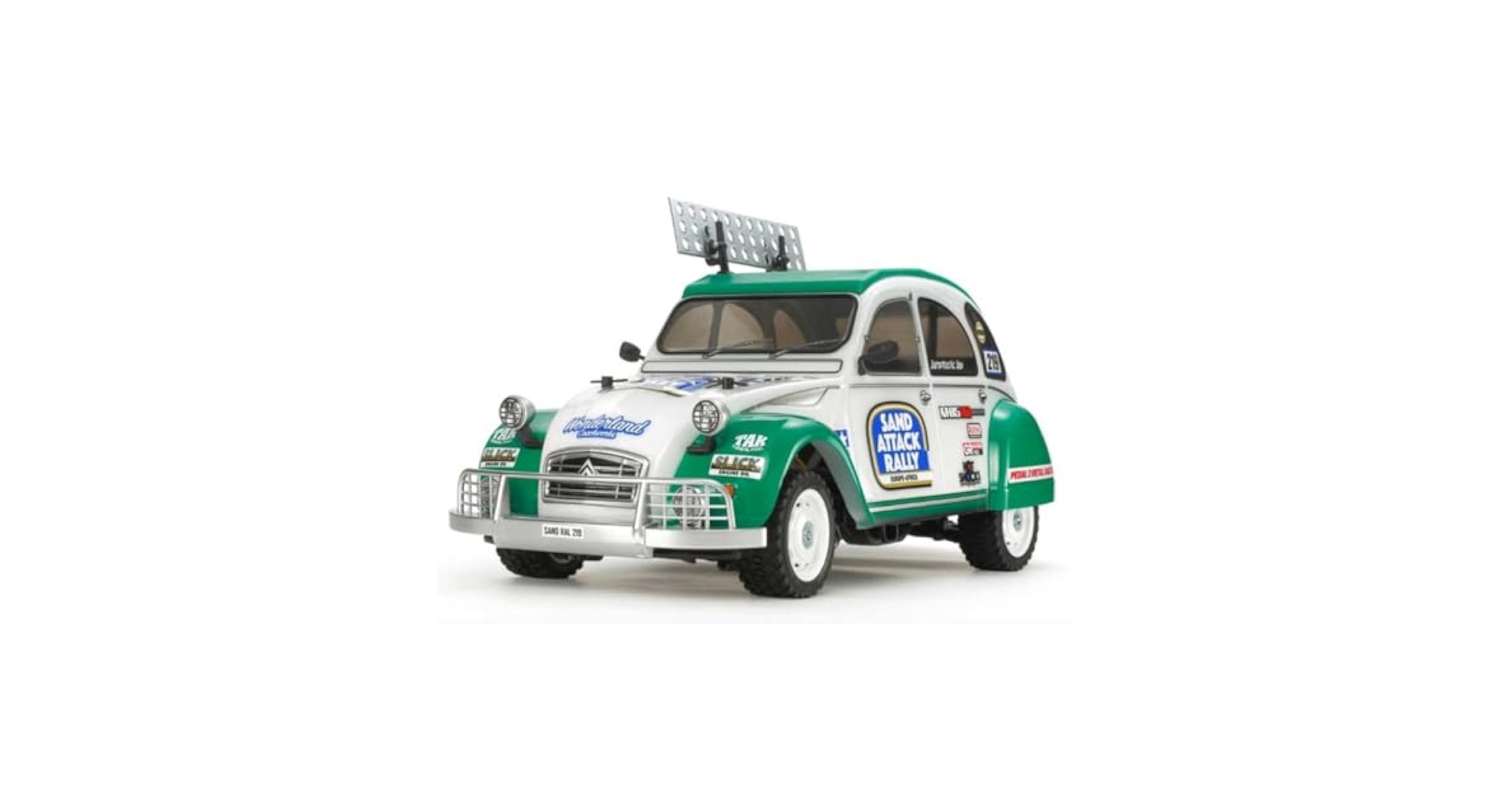 Amazon.com: TAMIYA 1/10 RC Citroen 2CV Rally Kit : Toys & Games