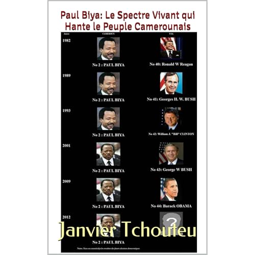 Paul Biya: Le Spectre Vivant qui Hante le Peuple Camerounais Audiolibro Por Janvier Tchouteu arte de portada