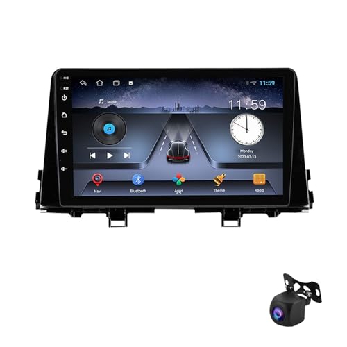 Autoradio Android 13 Kia Morning Picanto avec écran 9 pouces et Wi-Fi
