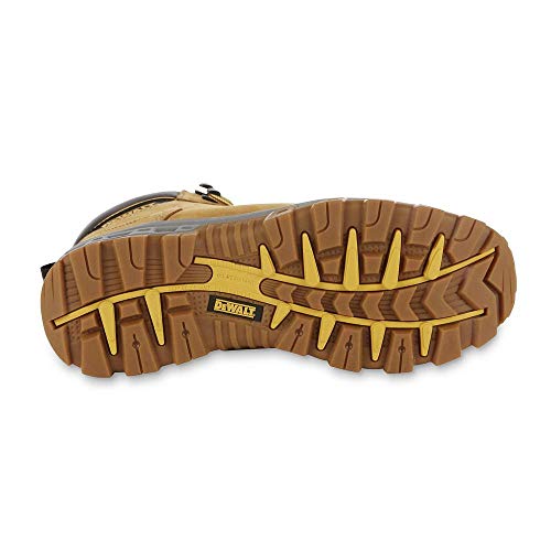 DEWALT Men's 6" Halogen Steel Toe Work Boot (9 M US, Wheat)2