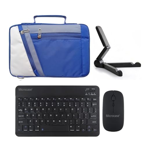 Lenovo IdeaPad Pro (2025) TB375FC 12.7 inch Uyumlu Tablet Çanta, Türkçe Bluetooth Klavye, Mouse, Stand - AL4383, Lacivert