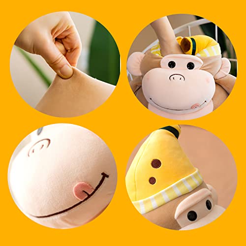 10In Baby Monkey Stuffed Animal Stuffed Monkey Plush Monkey Squishmallow Stuffed Animals For Boys Girls Monkey Stuffed Animal Monkey Plush Pillow #TOP5