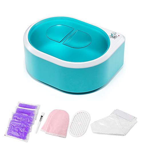 InLoveArts Baños de parafina, Calentadores de Cera de Parafina, Controlado Termostáticamente, Masaje Calentador de parafina Usado en Termoterapia Manos y Pies - Nutre la Piel Suave y Tersa