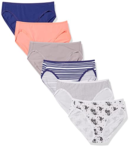 Image of Amazon Essentials Women's Cotton Stretch High-Cut Bikini Panty