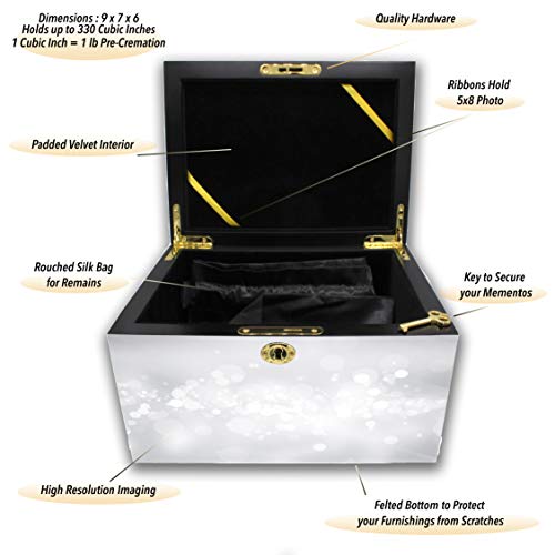 Image of Angel Cremation Urns for Human Ashes Adult Female Chest Urns for Ashes