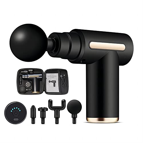 Sibotion Mini Massage Gun,Travel Portable Deep Tissue Massager Gun,Holiday Gifts,Lightweight Portable Percussion Muscle Gun for Athletes,Super Quiet Body Massage Gun for Neck,Back,Arm,Leg