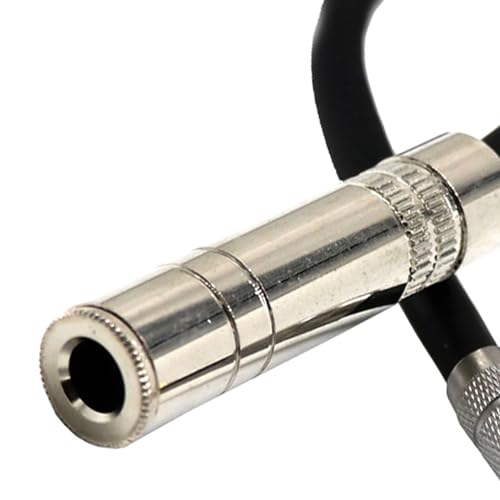 Cable audio Jack 6.35 hembra a 3.5 macho 2 unidades miniatura 2