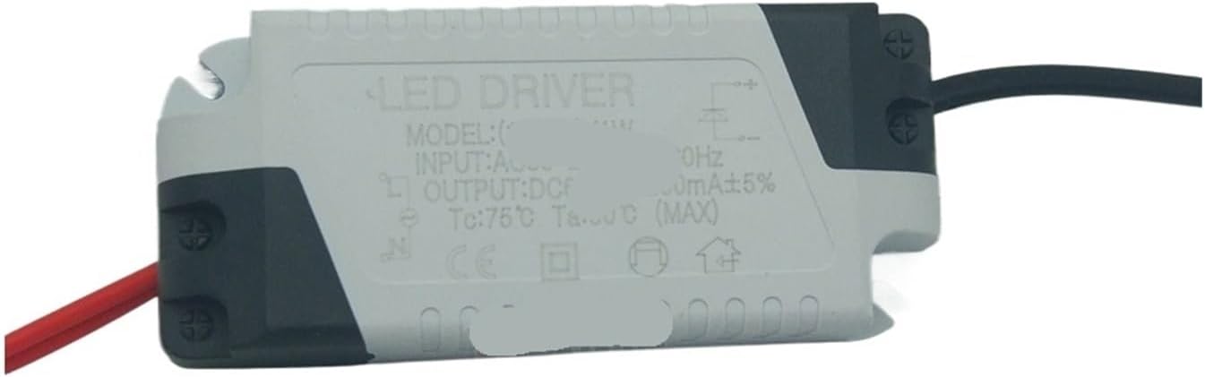 2 Pcs LED Constant Current Driver 18-24X1W 300mA Power Light Transformer for LED Downlight Lighting AC85-265V(4-7X1W)