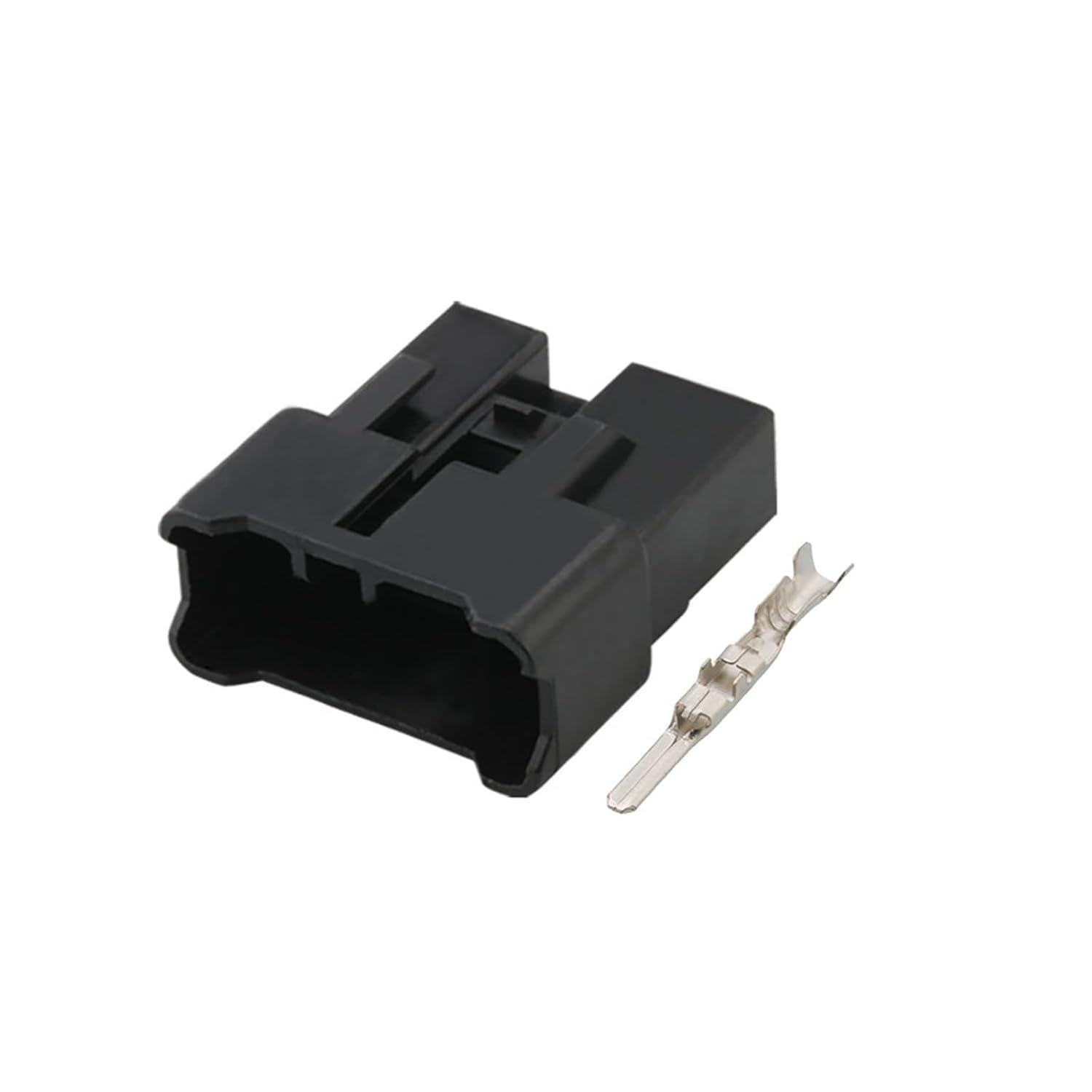 1-20Sets Snowy Black 12 Pin Automotive Connector Wiring Electrical Socket with Terminals 7122-1210 7123-1210(Male Black,20Sets)