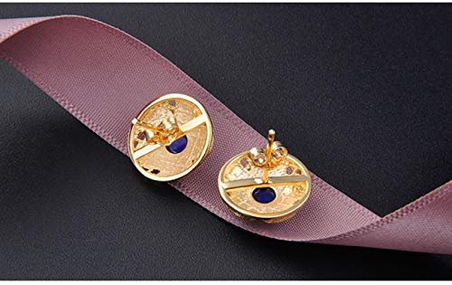 Pendientes de plata S925 Cloisonné un regalo sofisticado con arte tradicional 4