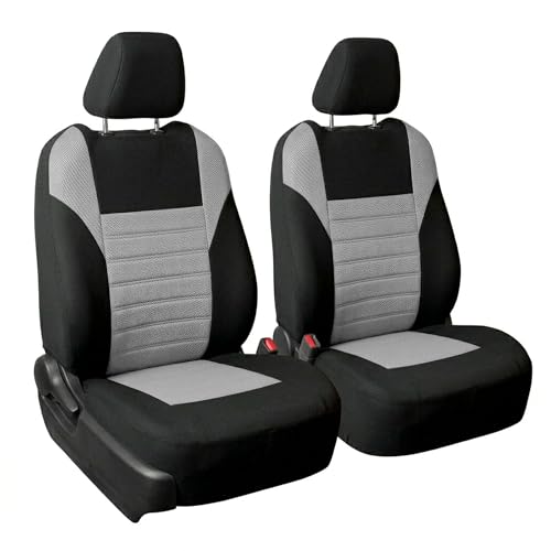 FH Group Automotive Car Seat Covers Front Set Premium 3D Air Mesh Front Seat Covers Airbag Compatible Universal Fit Interior Accessories for Cars Trucks and SUVs - Beige product thumbnail 15