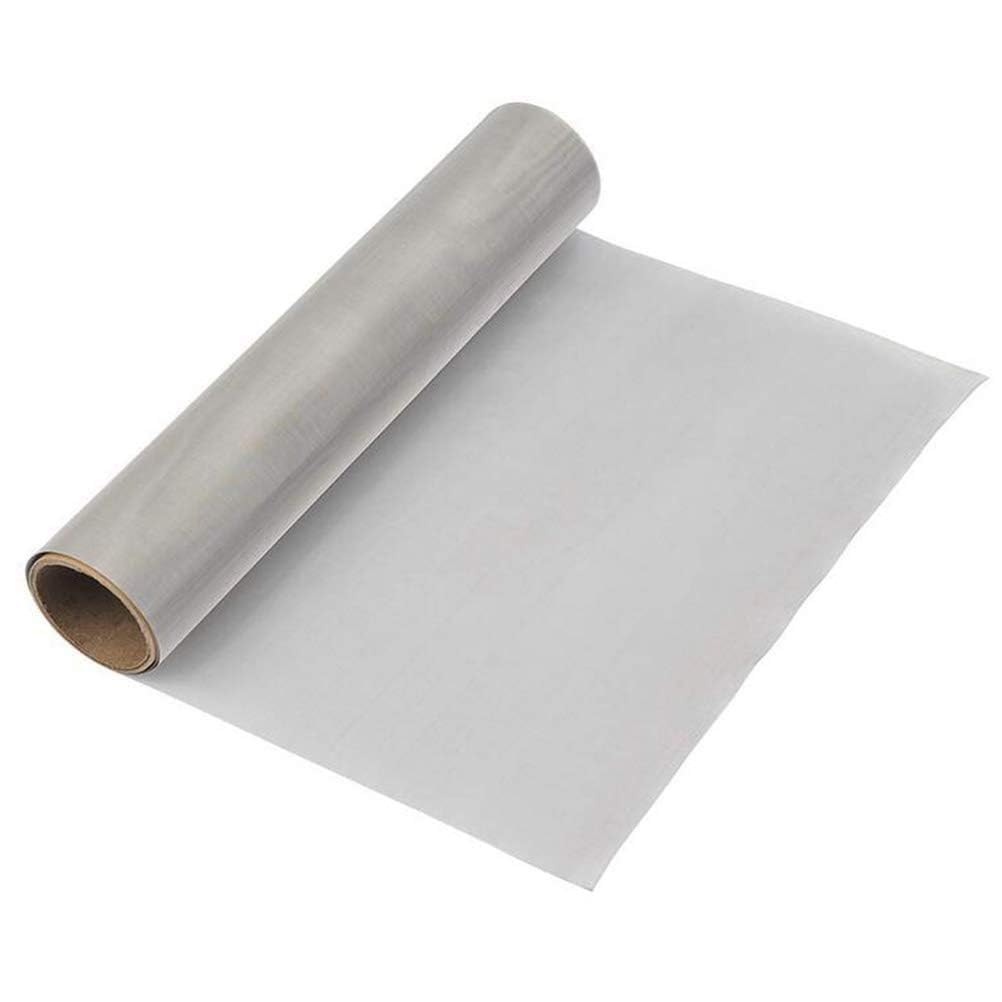 Stainless Steel 304 Woven WireMesh (12"x40" INCH) Metal Mesh Sheet Hole Great for Air Ventilation Rat Mesh Insect Mesh Mosquitoes Jali/Mesh Window Screens (80Mesh x 0.2mm Hole)-image-17