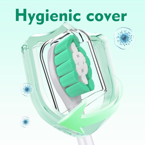 Image of Replacement Toothbrush Brush Heads for Philips Sonicare E Series Essence Elite Xtreme Advance CleanCare All Screw On Electric Toothbrush 7022 /66, 6 Pack