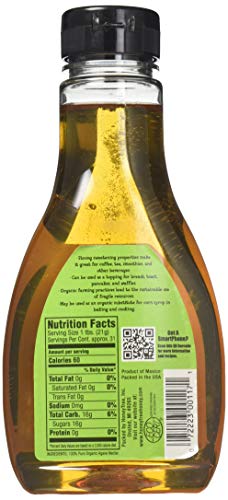 Honey Tree Organic Light Agave Nectar, 23.5 Ounce #TOP1