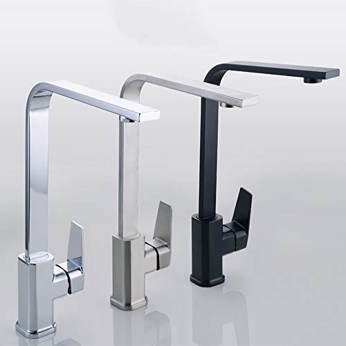 Robinet mitigeur cascade de salle de bain mitigeur évier cuisine chromé chaud et froid C