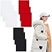 Produktbild SHULLIN 9 Stück Nylon Reparatur Patches Selbstklebende Nylon Patches Nylon Reparatur Flicken Selbstklebend Stoff Patch Wasserdicht Reparaturflicken Stoffreparatur Flicken(schwarz,weiß,rot)