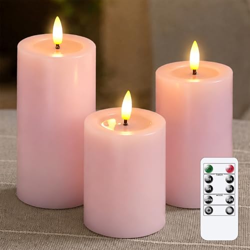 Velas LED sin fuego para evitar manchas de cera en muebles y riesgos con mascotas en el hogar