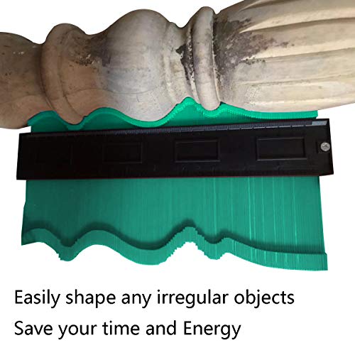 Profilo Strumento di Misura Verde Largo 25 cm