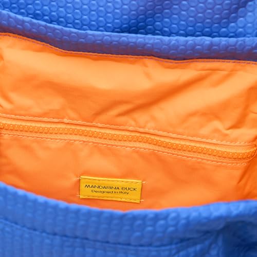 Mandarina Duck Women's Revival 2.0 Backpack, Blue (Electric Blue), Einheitsgröße3