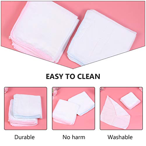 Toddmomy 20Pcs Mousseline Burp Doeken Katoen Hand Basten Absorberende Oprispingen Handdoek Voor Baby Zuigelingen… - Image 6