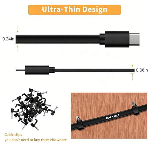 Image of 2 Pack 20FT Power Extension Cable Compatible with Wyze Cam v4 /v3 /OG,Wyze Cam Pan v3 /v4,Blink,eufy,NestCam Indoor,Amazon Cloud Camera,USB A to USB C (Black)