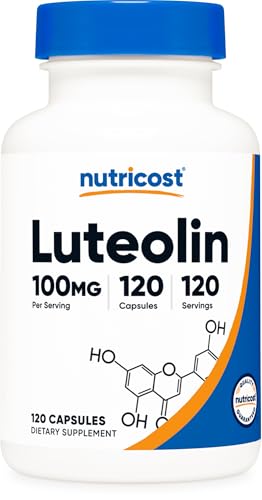Nutricost Luteolin 100mg 120 Capsules Gluten Free