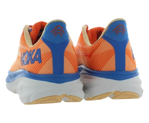 HOKA Clifton 9 Mens Shoes Size 11.5, Color: Vibrant Orange/Impala