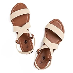 Rekayla Flat Elastic Sandals for Women