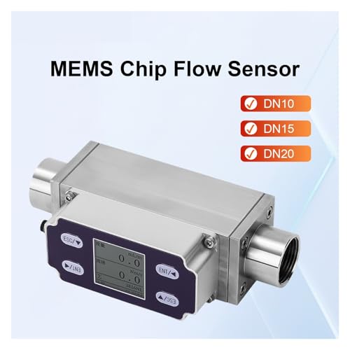 Sensor de flujo de masa termica micro MEMS 0-200L min con salida digital RS485 para argon 6