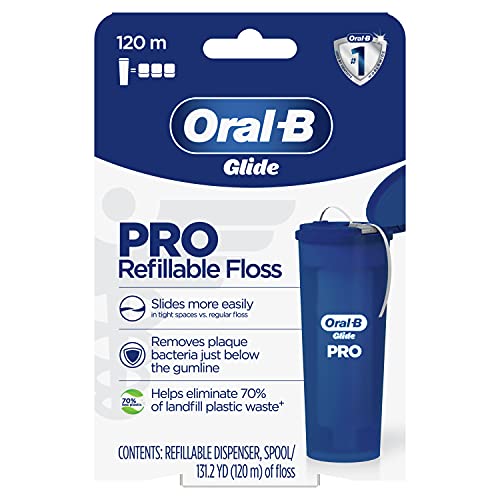Image of Oral-B Glide PRO Refillable Dental Floss Starter Kit, 120m