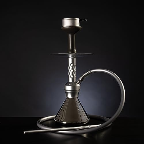 LAVA Minimi AIR - Blow-Off Shisha - Silver - Wasserpfeife LAVA Minimi AIR - Blow-Off Shisha - Silver - Wasserpfeife