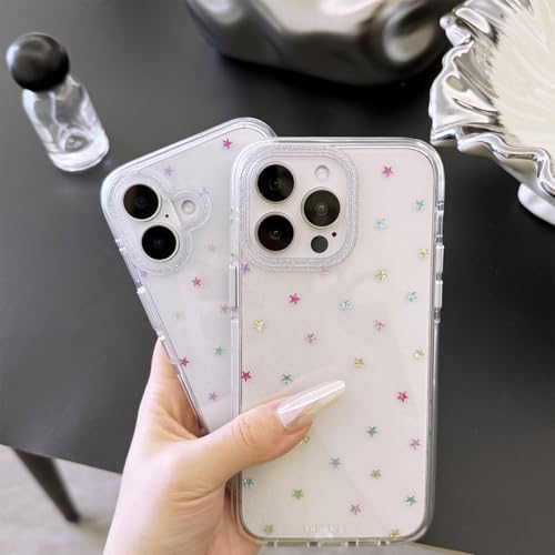 Coque iPhone 14 Pro étoiles : accessoire brillant pour soirées et lycée - 3