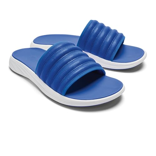 Image of OluKai Komo Men's Slide Sandals, Water-Friendly Shoe with Cushioned Strap, All-Day Comfort & Support