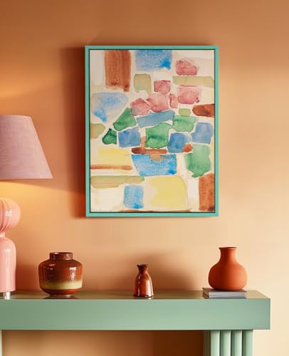 Image of 12x12 Canvas Frame for Wall Art Prints,2 Pack 0.9 inch Deep,Light Green