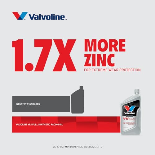 Image of Valvoline VR1 Racing Synthetic SAE 10W-30 Motor Oil 1 QT