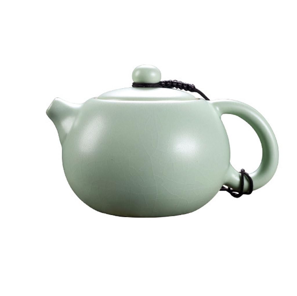 Czajniczek Nowoczesny piec do wypalania Ru Czajniczek Ceramiczny zestaw do herbaty Kung Fu Czajniczek Herbaciarnia domowa Mały pojedynczy garnek Ręcznie robiona herbata Zestaw do herbaty Czajnik do