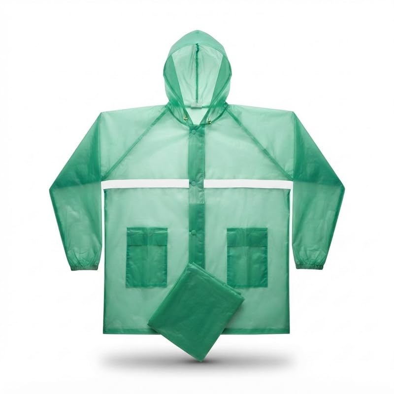 𝟏𝟓 𝐘𝐚𝐫 𝐋𝐨𝐧𝐠 𝐋𝐢𝐟𝐞 𝐖𝐚𝐫𝐫𝐚𝐧𝐭𝐲, Waterproof Rain Suit for Men and Women, Hooded Full Body Jacket Pant Set, Lightweight Rainwear for Bike Riding, Travel, Hiking, Outdoor Work.-image-24