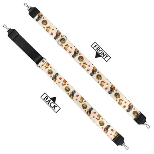 Image of Jeiento Wide Purse Strap Wide Shoulder Strap Adjustable Replacement Belt Soft Guitar Shoulder Straps for Women Girls Gifts
