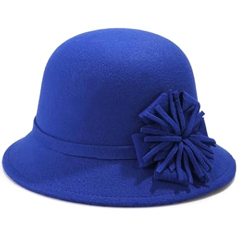 MESU Womens Vintage Floral Cloche Hat Cover