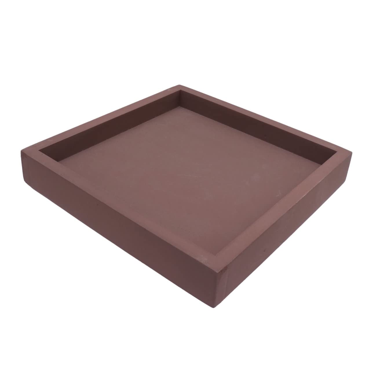 Support carré pour pots de fleurs fini les fuites avec ce plateau étanche