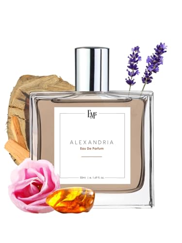 Image of EM5 Alexandria Unisex EDP Perfume | Woody Warm Spicy | Spray for Men & Women | Strong and Long Lasting Fragrance | Luxury Gift for Him /Her