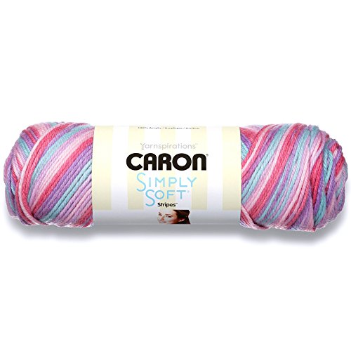 Image of Caron Simply Soft Yarn (4) Medium Worsted Gauge 100% Acrylic - 5oz - Times Square - Machine Wash & Dry