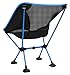 MARCHWAY Ultralight Folding Camping Chair with Anti-Sinking Wide Feet, Portable Compact for Outdoor Camp, Beach, Travel, Picnic, Hiking, Lightweight Backpacking (Sky Blue)