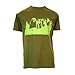Charko Designs Herren mallos de Riglos Klettern T – Shirt, Herren, Khaki